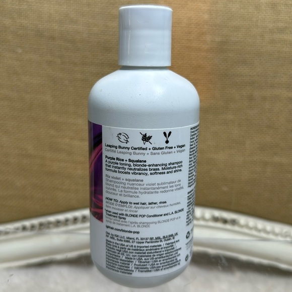 IGK  | Blonde Pop Shampoo, 8 fl oz - Picture 3 of 7